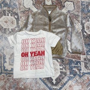 3T Sweater and Shirt